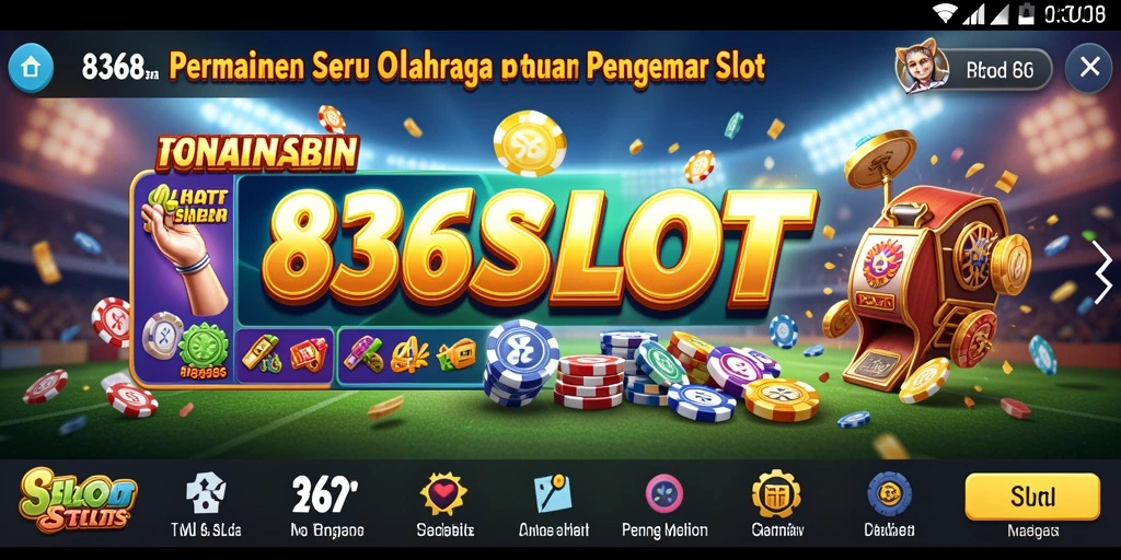 Screenshot seru dari gameplay olahraga di 8368SLOT.