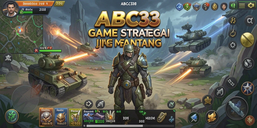 Screenshot gameplay yang menampilkan pertarungan strategis yang mendebarkan.