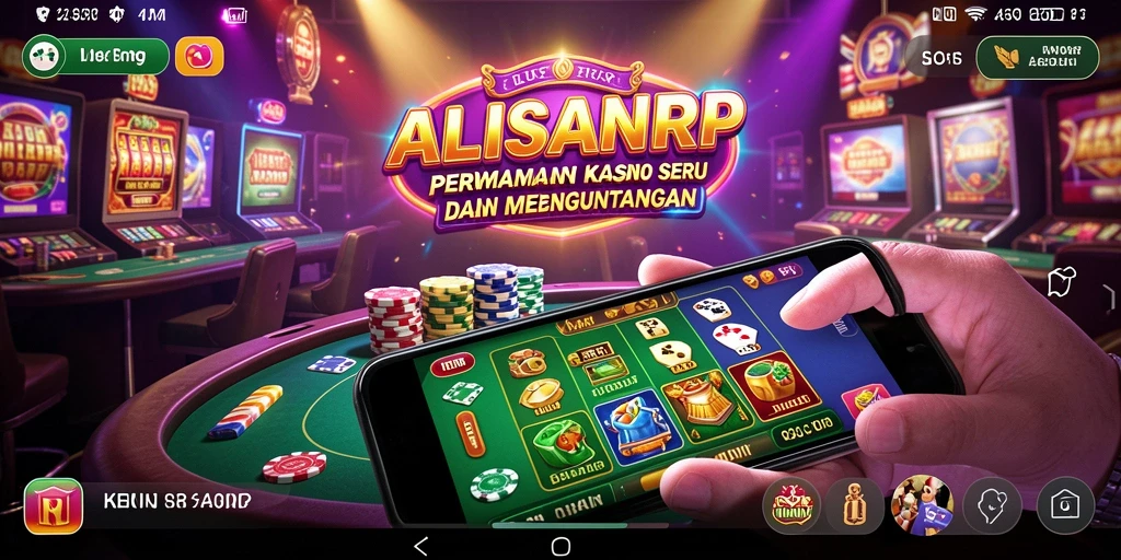 Tampilan gameplay Kasino yang menarik dari ALISANRP.