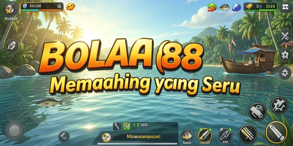 Gameplay Fishing yang menyenangkan dan menegangkan di BOLA88.