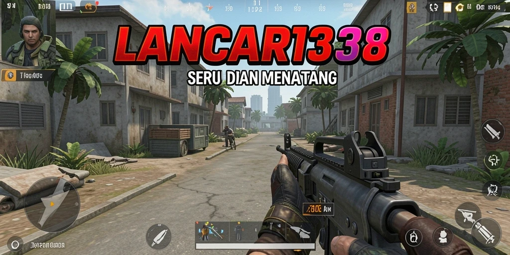 Tampilan gameplay TPS yang mendebarkan dan penuh aksi.
