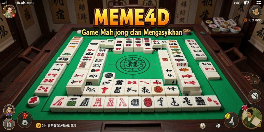 Tampilan gameplay seru dan menantang di MEME4D.