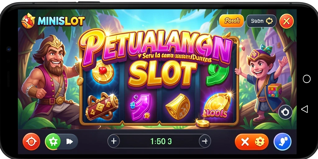 Tampilan menawan dari gameplay <strong>MINISLOT</strong> yang penuh petualangan.