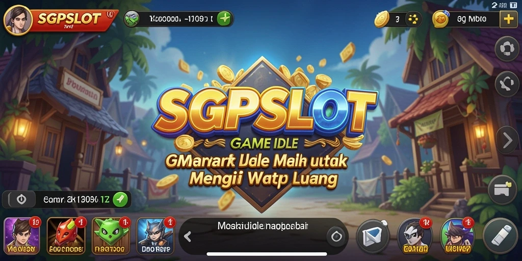 Tampilan gameplay seru dan mengasyikkan dari SGPSLOT.